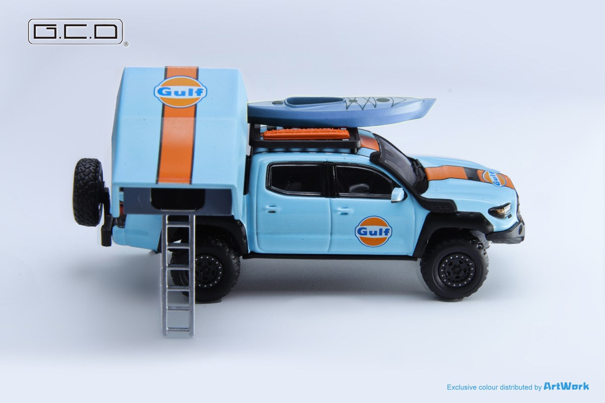 GCD 1/64 Toyota Tacoma TRD PRO Overland in Gulf Livery