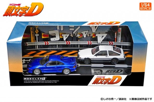 Modeler's Initial D Set Vol.15 Kai Kogashiwa MR2 (SW20) & Takumi Fujiwara Trueno (AE86)