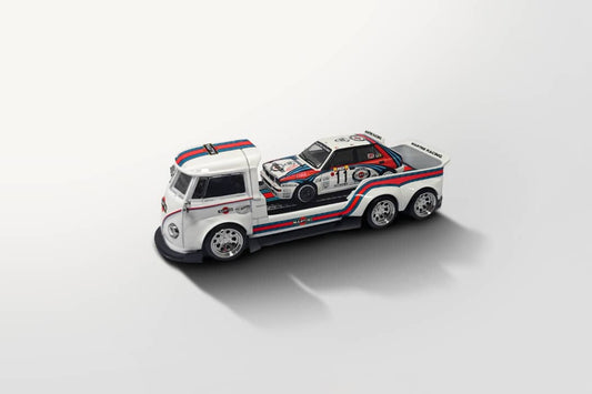 Liberty64 1/64 VW T1 Kombi Trailer in Martini Livery