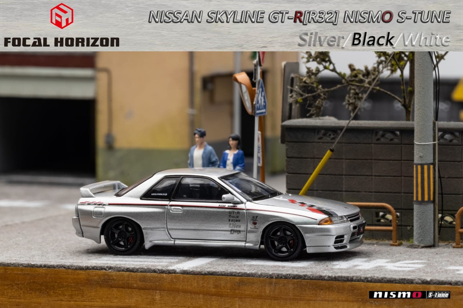 Focal Horizon 1/64 Nissan Skyline GT-R (R32) Nismo S-Tune