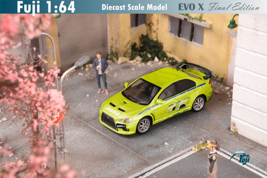 Fuji 1/64 Mitsubishi Evolution X "2Fast 2Furious" Livery