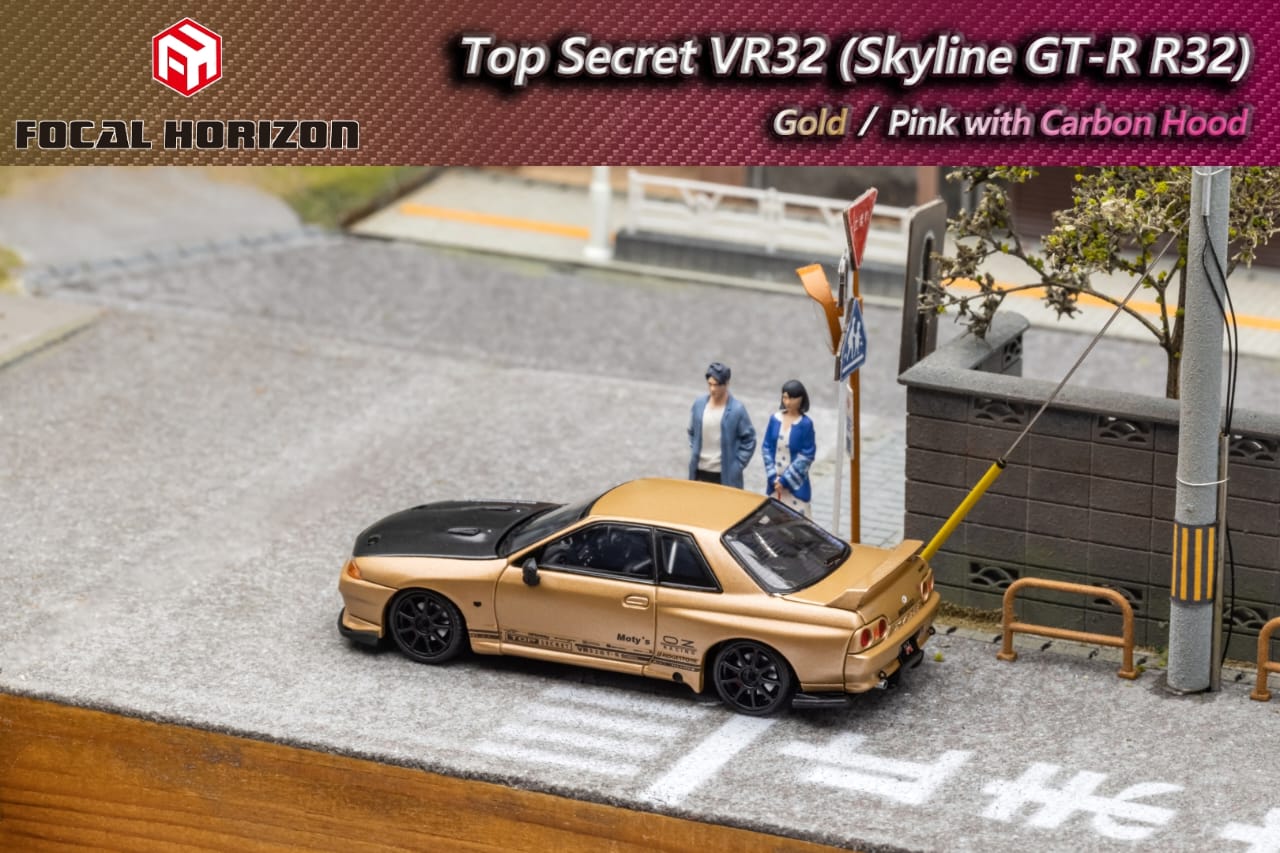 Focal Horizon 1/64 Top Secret Nissan Skyline GT-R (R32)