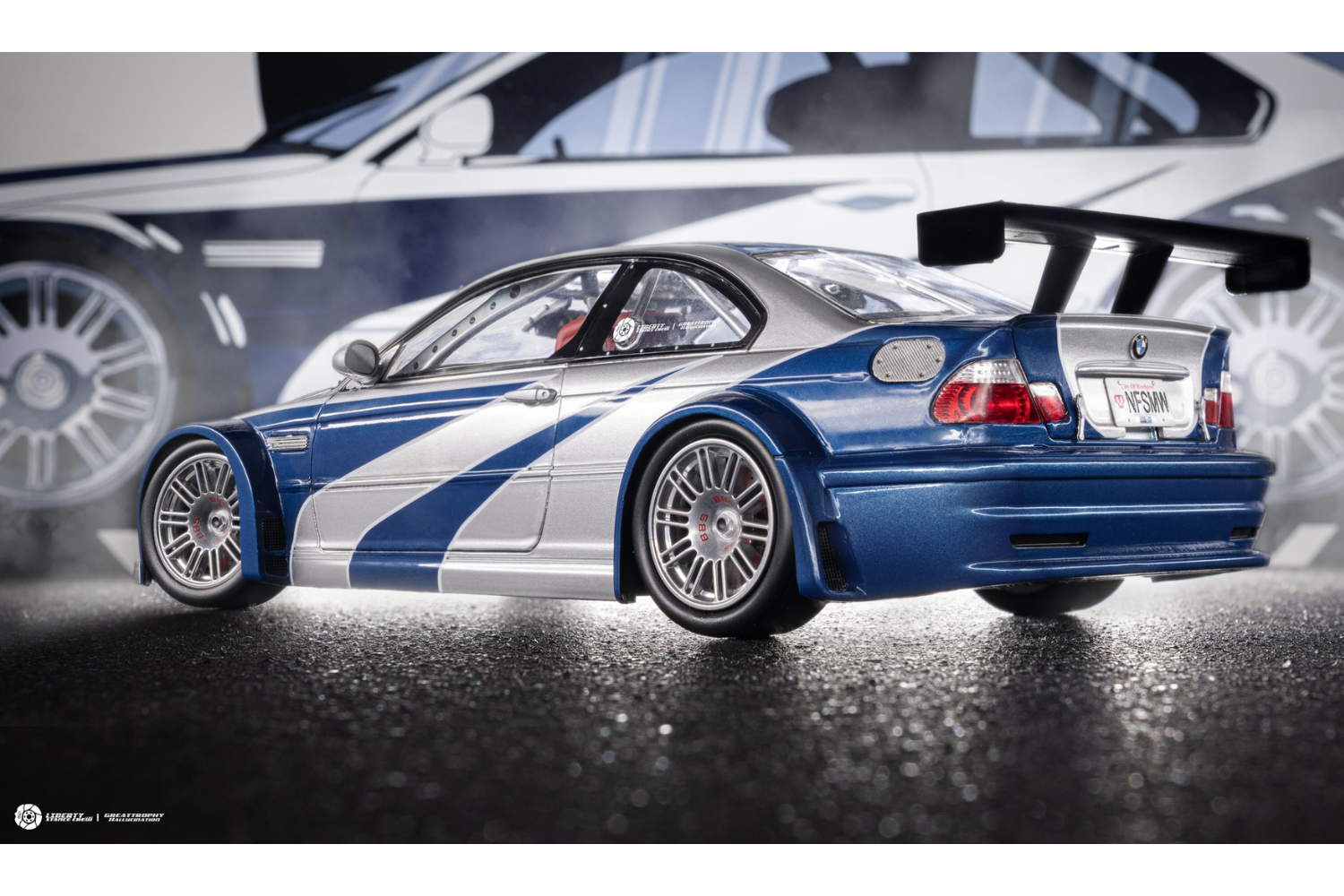 DCM BMW M3 GTR E46 NFS Most Wanted