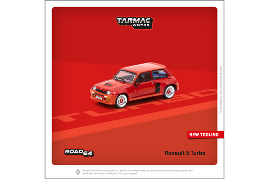 Tarmac Works 1/64 Renault 5 Turbo in Red