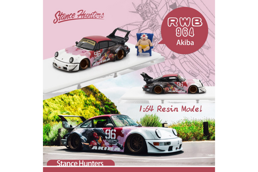 Stance Hunters 1/64 Porsche RWB 964 "AKIBA" Version 2