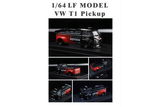 LF Model 1/64 RWB Volkswagen T1 Pickup in Advan Livery