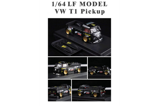 LF Model 1/64 RWB Volkswagen T1 Pickup in Monster Livery