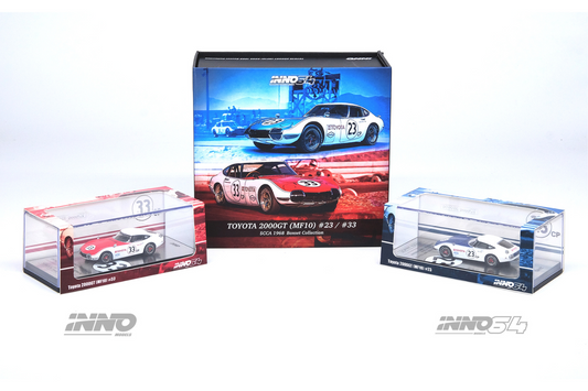 Inno64 Toyota 2000GT #23 & #33 SCCA 1968 Box Set Collection