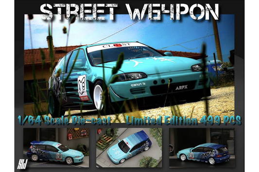 Street Weapon 1/64 Honda Civic EG6 Kanjozoku Falken Livery