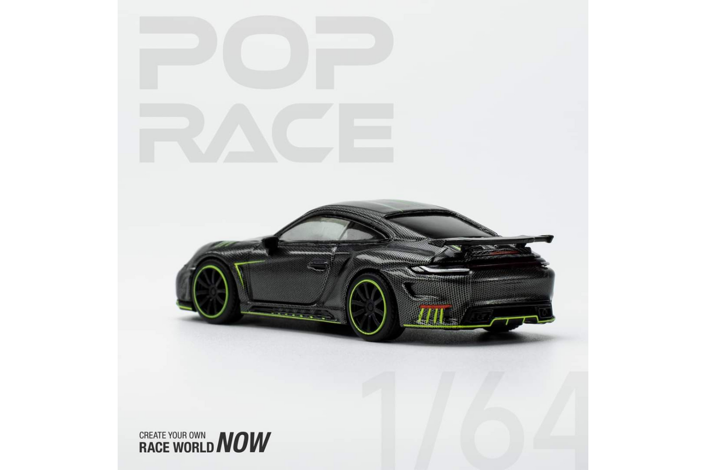 MÔ HÌNH 1:64 POP RACE - PORSCHE 992 STINGER GTR CARBON EDITION BLACK MÔ HÌNH 1:64 POP RACE - PORSCHE 992 STINGER GTR CARBON EDITION BLACK