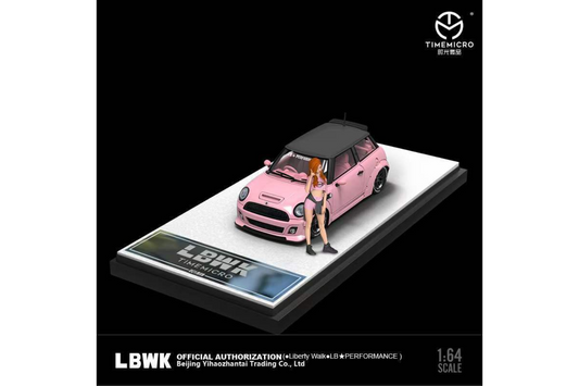 Time Micro 1/64 Mini Cooper in Pink