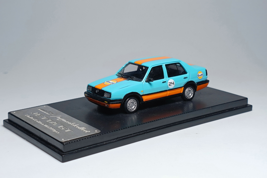 MC 1/64 Volkswagen Jetta GT in Gulf Livery