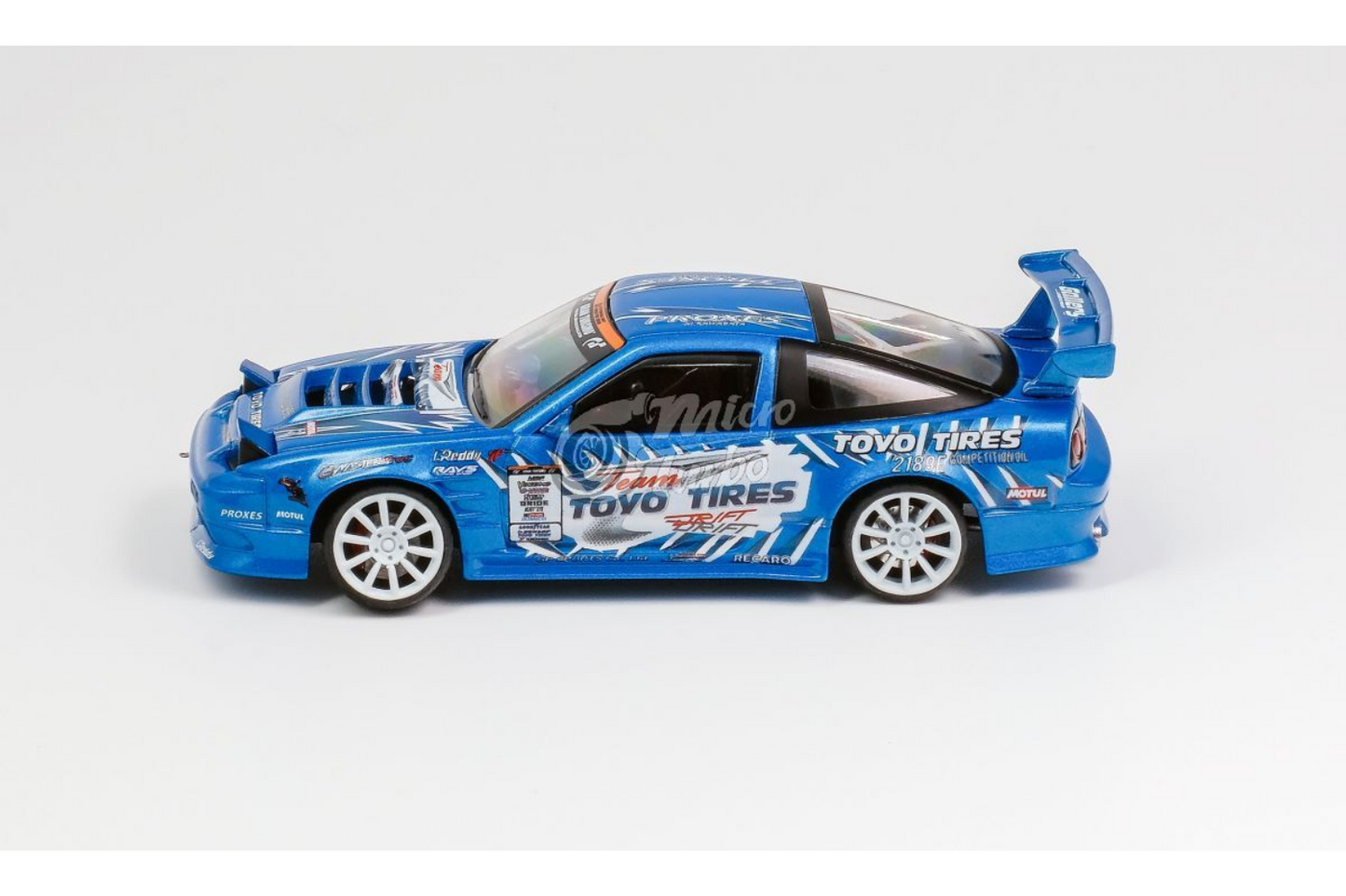 Micro Turbo 1/64 Nissan 180SX in Toyo Tires Drift Livery