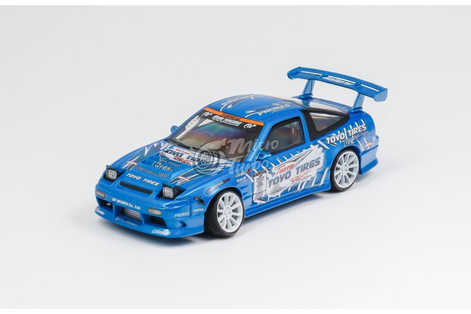 Micro Turbo 1/64 Nissan 180SX in Toyo Tires Drift Livery