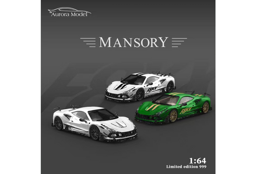 Aurora Model 1/64 Mansory F8XX (Ferrari F8 Tributo)