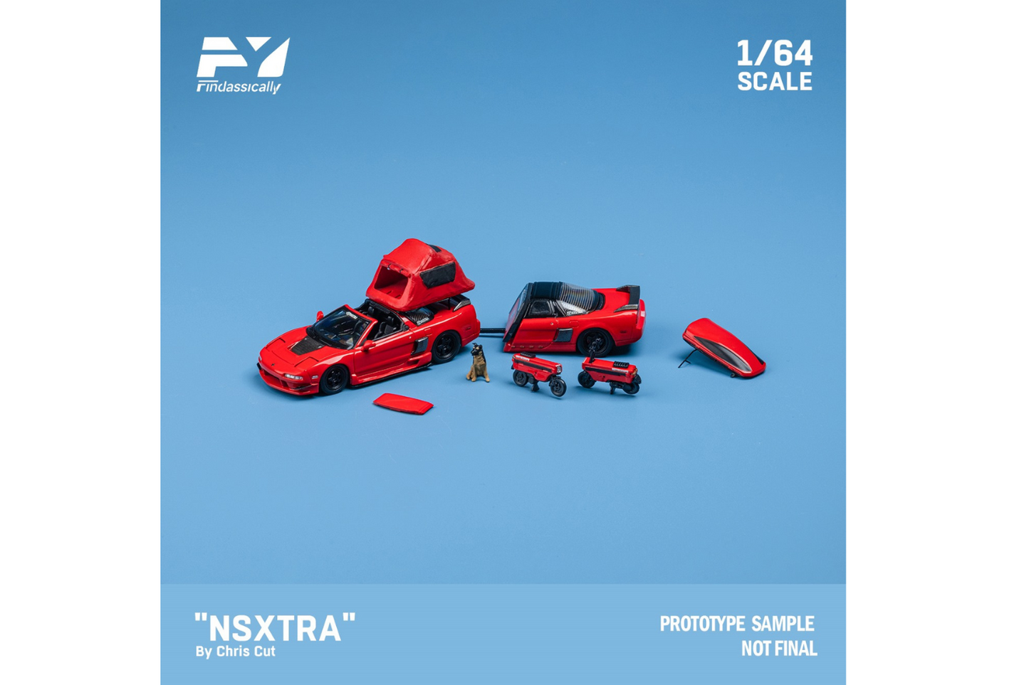 Findclassically 1/64 Honda "NSXTRA" By Chris Cut