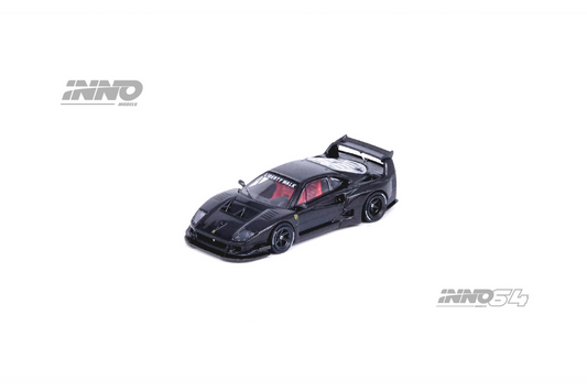 Inno64 LBWK Ferrari F40 in Full Black Carbon