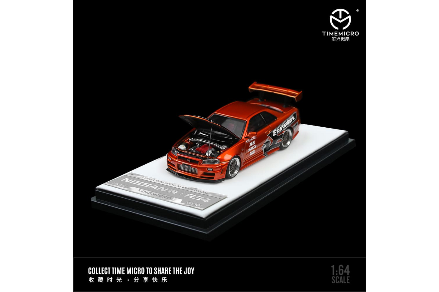 Time Micro 1/64 Nissan Skyline (R34) Need For Speed Underground Livery