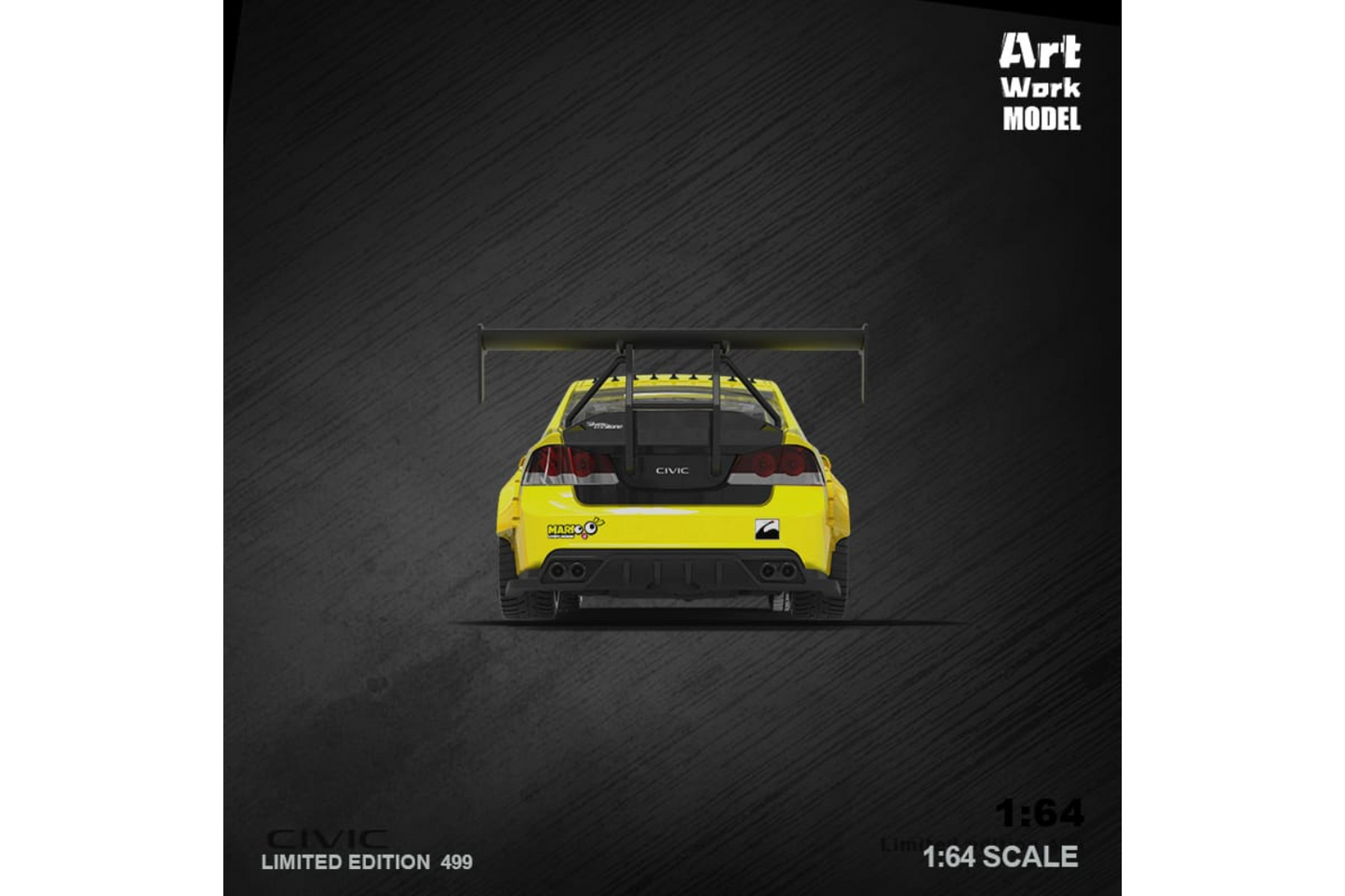 Time Micro 1/64 Honda Civic (FD2) Track Edition in Spoon Livery