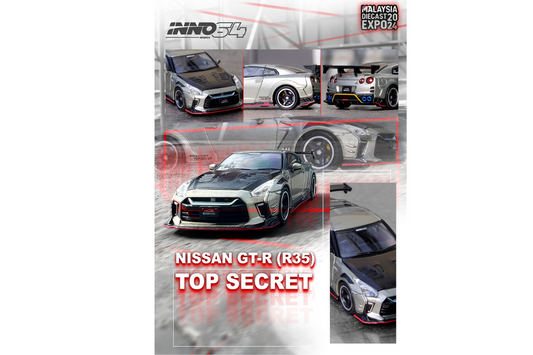 Inno64 Nissan GT-R (R35) "Top Secret" - Malaysia Diecast Expo 2024