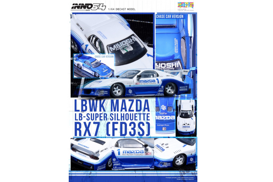 Inno64 Mazda RX-7 (FD3S) LB-Super Silhouette - Hong Kong Toy Car Salon 2024 Special Edition