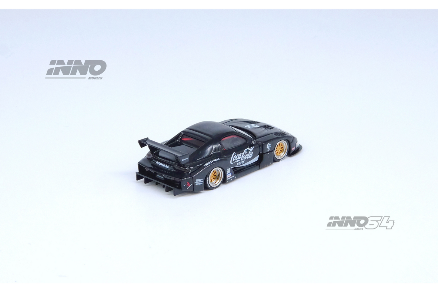Inno64 Nissan Mazda RX-7 (FD3S) LB-Super Silhouette in Black