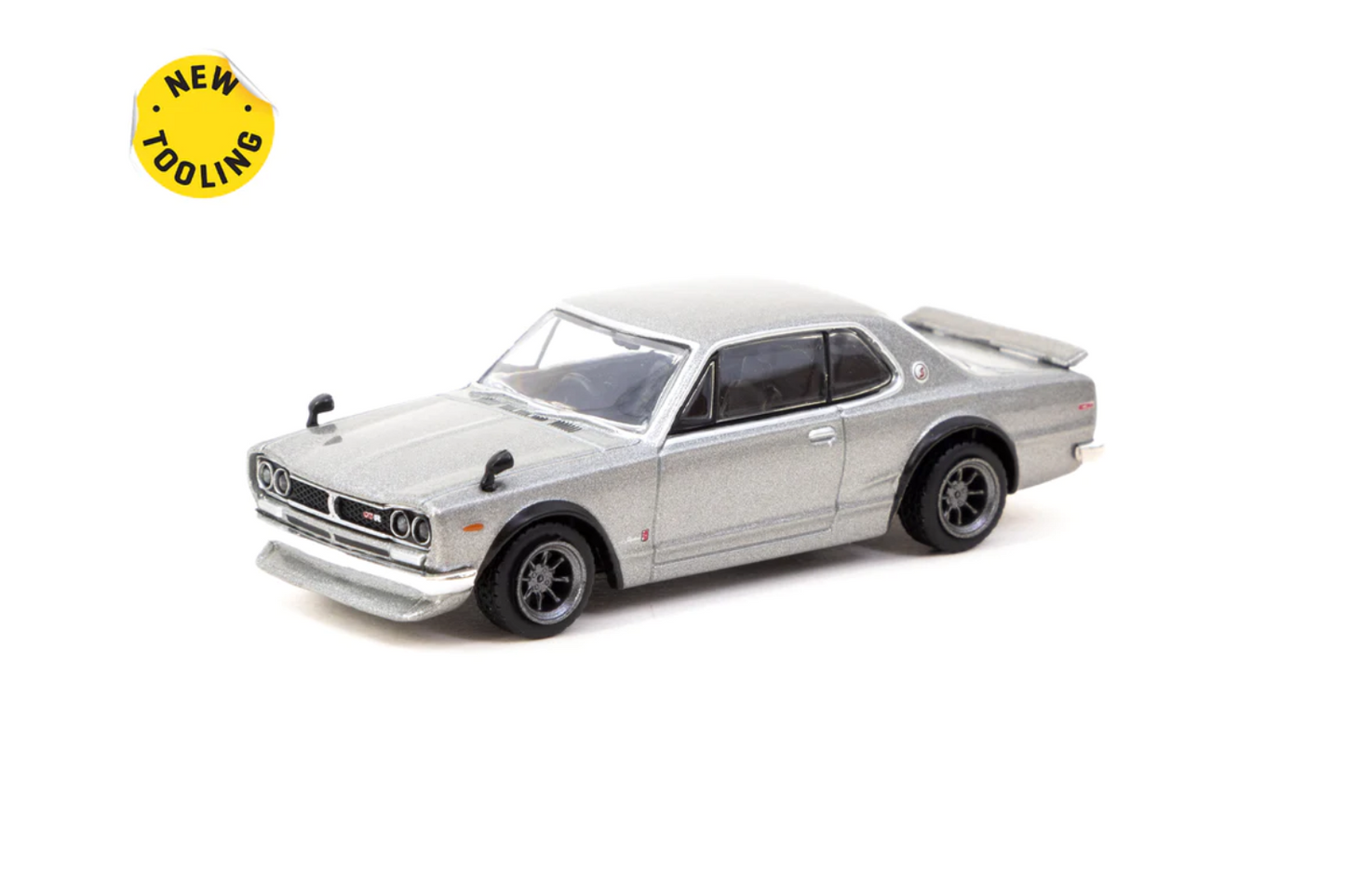 Tarmac Works 1/64 Nissan Skyline 2000 GT-R (KPGC10) in Silver