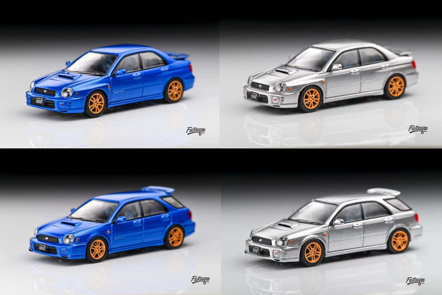 Furuya 1/64 Subaru Impreza WRX STI (Bug Eye) 7th Gen