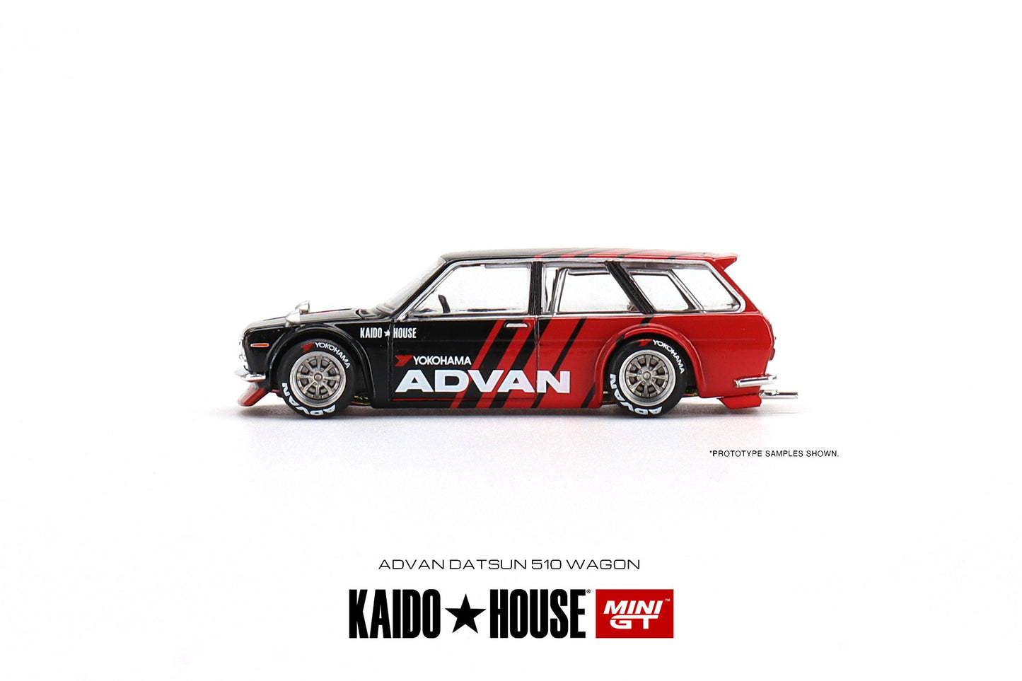 Mini GT x Kaido House Datsun 510 Wagon Advan KHMG033