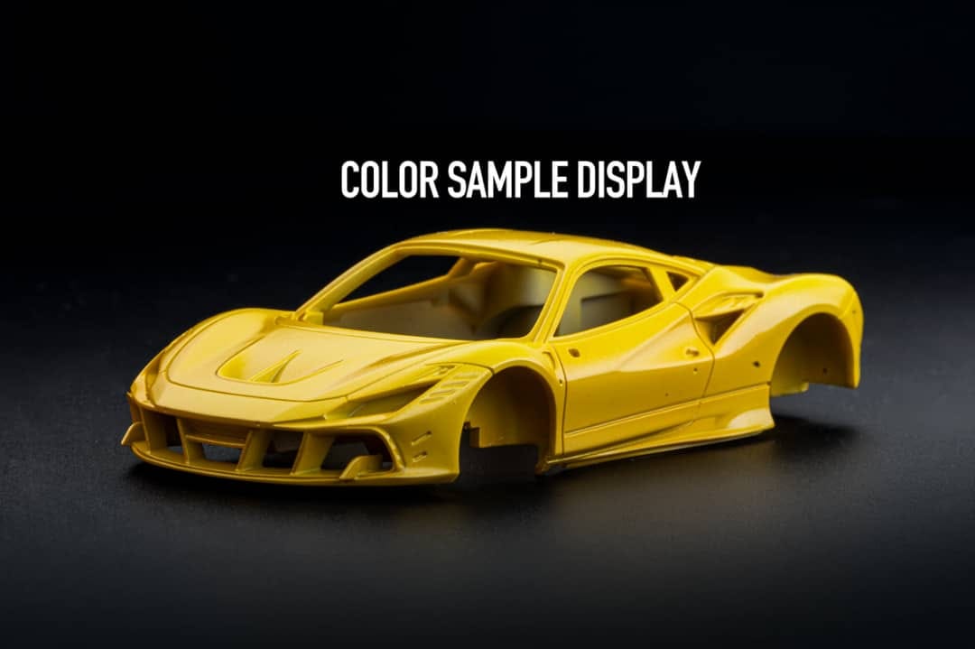 FuelMe 1/64 Mansory F8XX (Ferrari F8 Tributo) in Giallo Yellow