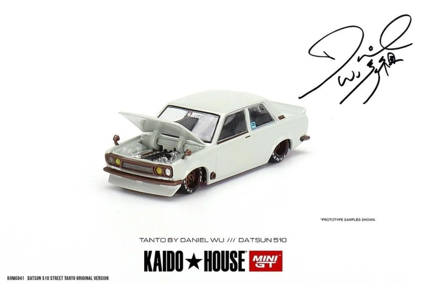 Mini GT x Kaido House x Daniel Wu Datsun 510 Street V1