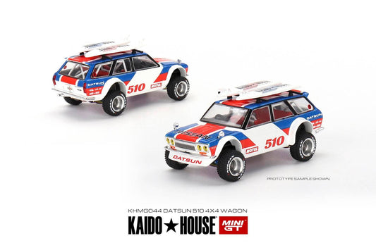 Mini GT x Kaido House Datsun 510 Wagon Surf Safari RS