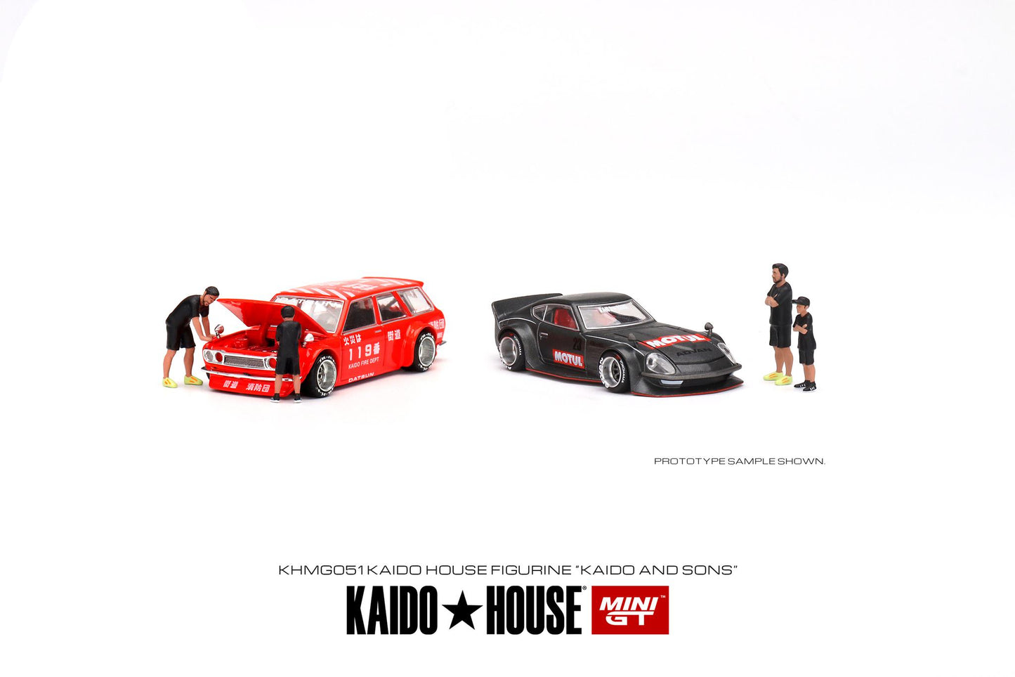Mini GT x Kaido House Kaido & Sons Figures