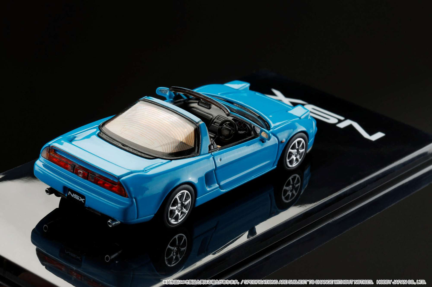 Hobby Japan 1/64 Honda NSX Type T with Detachable Roof in Phoenix Blue