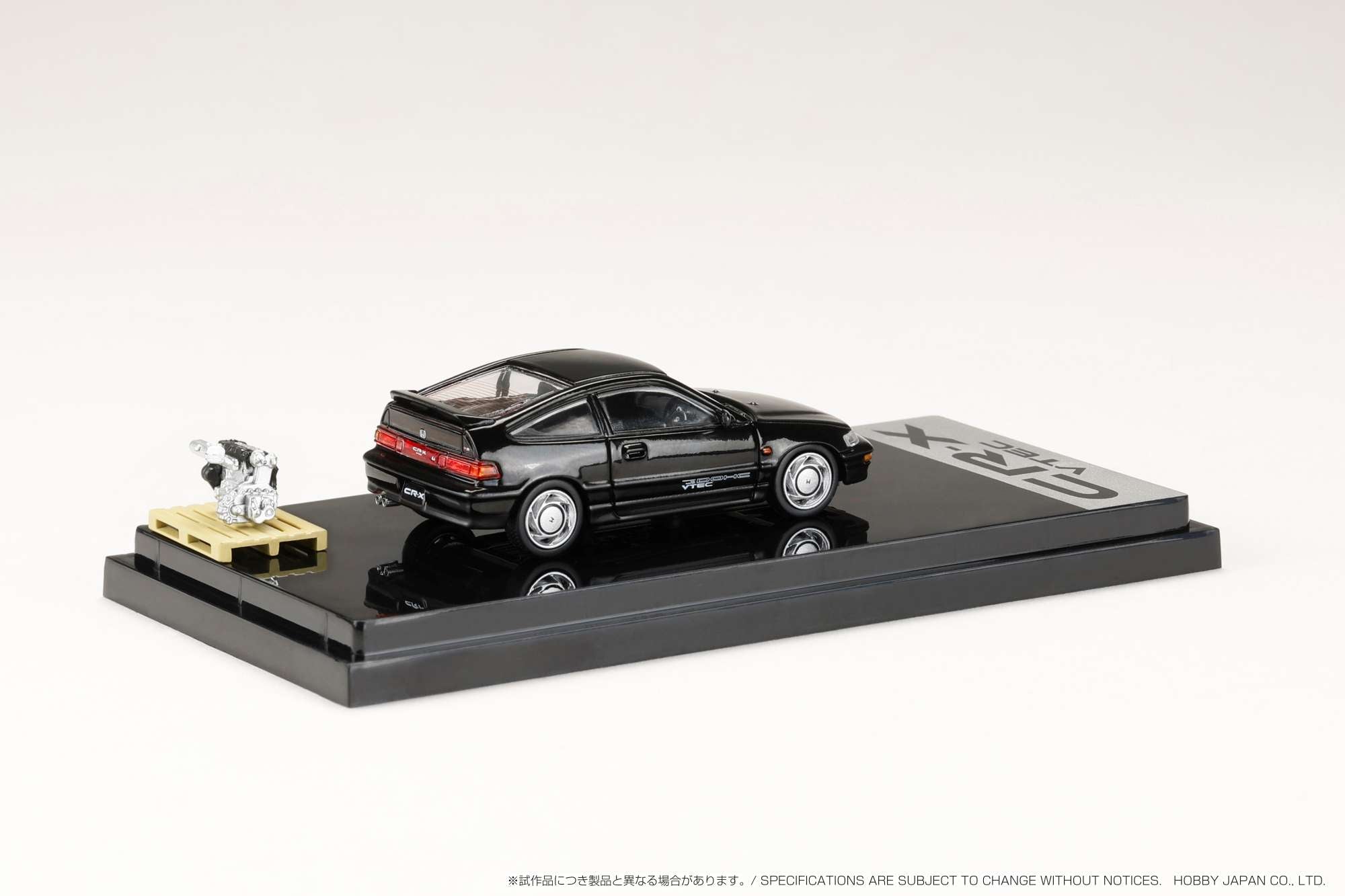 Hobby Japan 1/64 Honda CR-X SiR (EF8) 1989 with Engine Display