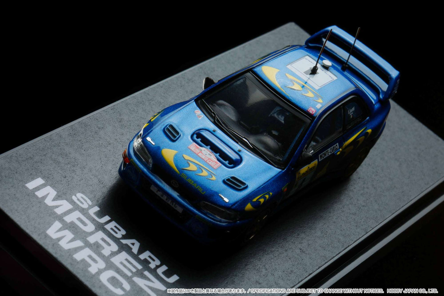 Hobby Japan 1/64 Subaru Impreza WRC 1997 #4 Monte Carlo