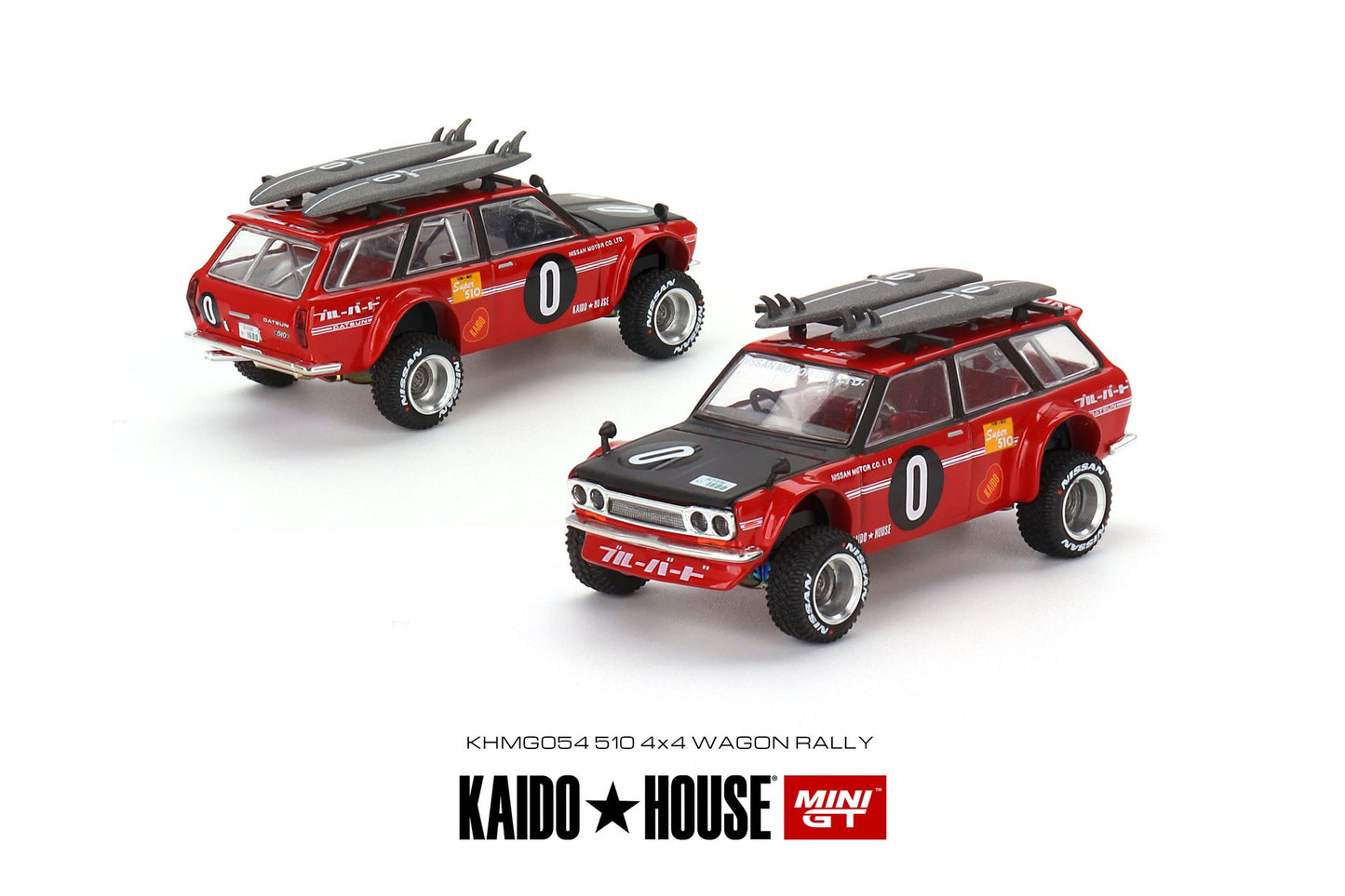 Mini GT x Kaido House Datsun 510 Wagon Surf Safari RS V2