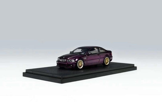 Stance Hunter x Street Weapon 1/64 BMW M3 (E46) Coupe in Purple