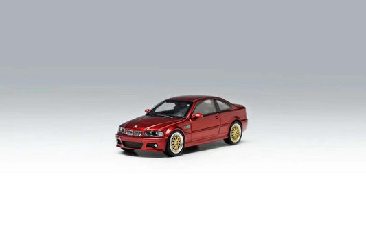 Stance Hunter x Street Weapon 1/64 BMW M3 (E46) Coupe in Transparent Red