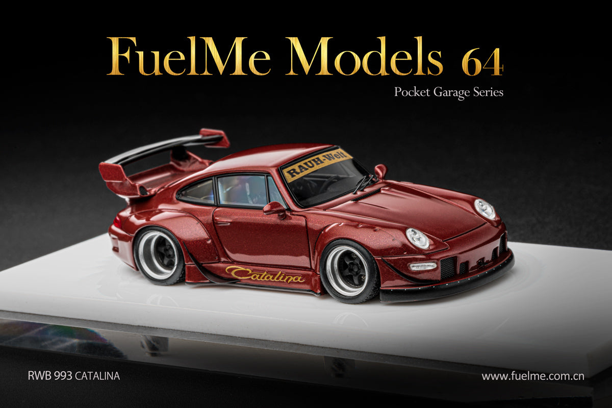 FuelMe Model 1/64 Porsche RWB 993 Catalina
