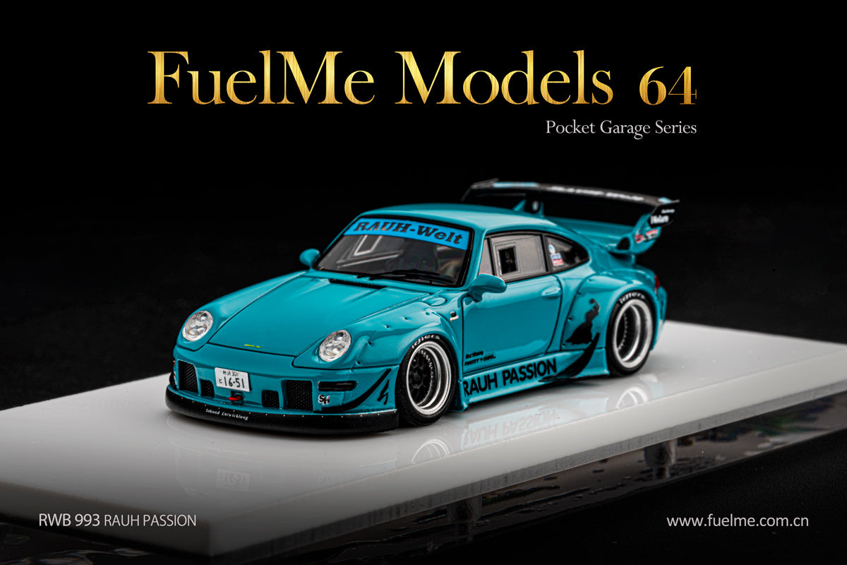 FuelMe Model 1/64 Porsche RWB 993 Rauh Passion