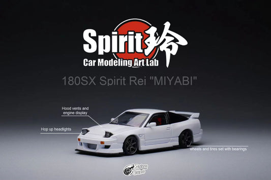 Micro Turbo 1/64 Nissan 180SX Spirit Rei "Miyabi" in White