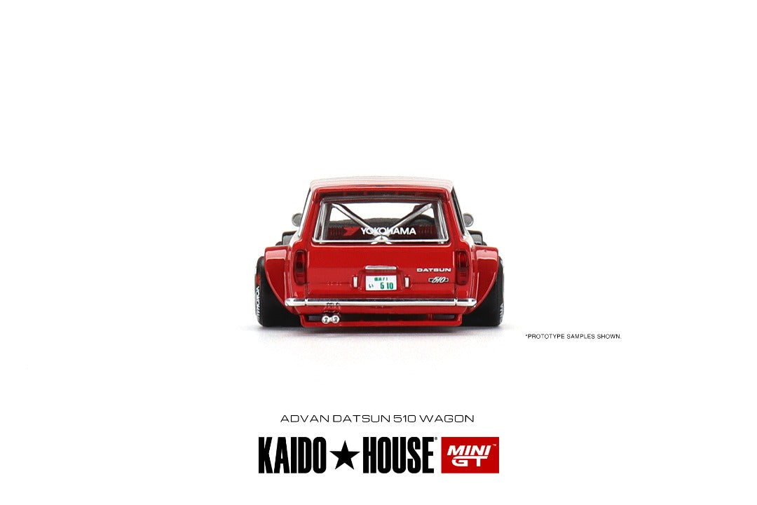 Mini GT x Kaido House Datsun 510 Wagon Advan KHMG033