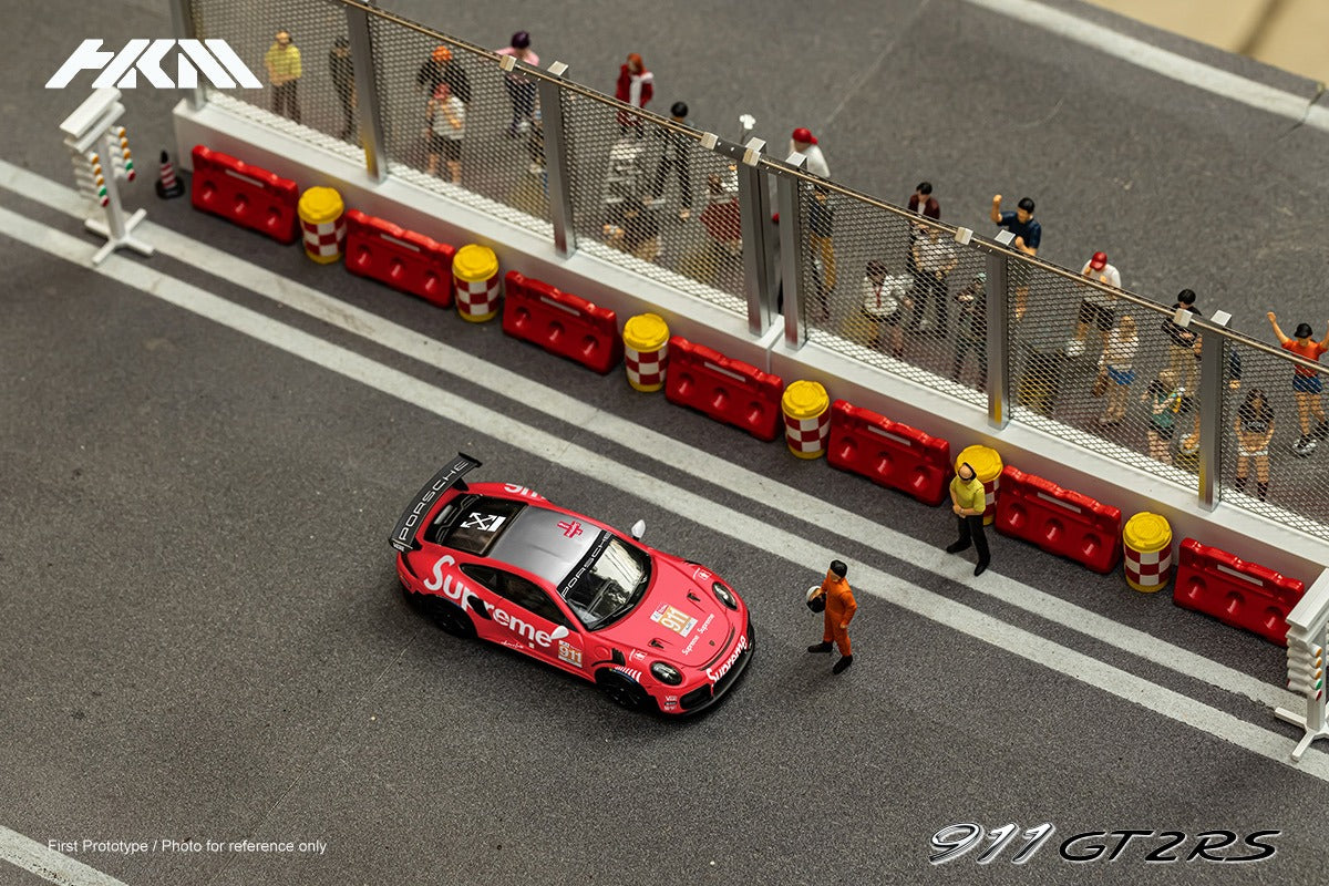 HKM Model 1/64 Porsche 911 (991) GT2 RS "Supreme" Red