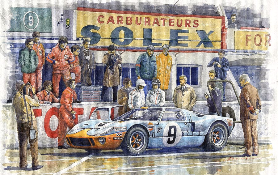 Findclassically 1/64 Ford GT40 Mk1 (P/1075)