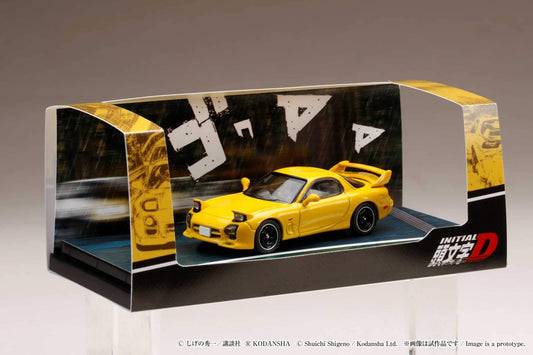 Hobby Japan 1/64 Mazda RX-7 (FD3S) Project D / Keisuke Takahashi (Diorama Set)