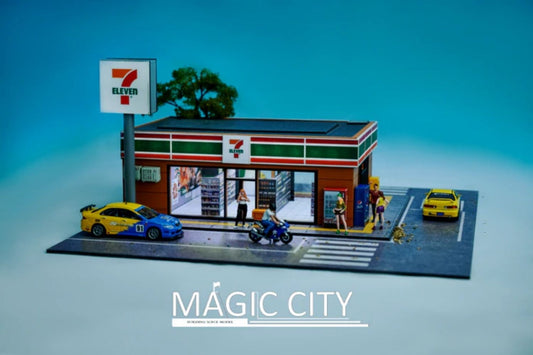 Magic City 1/64 Scale Japan 7-Eleven Store