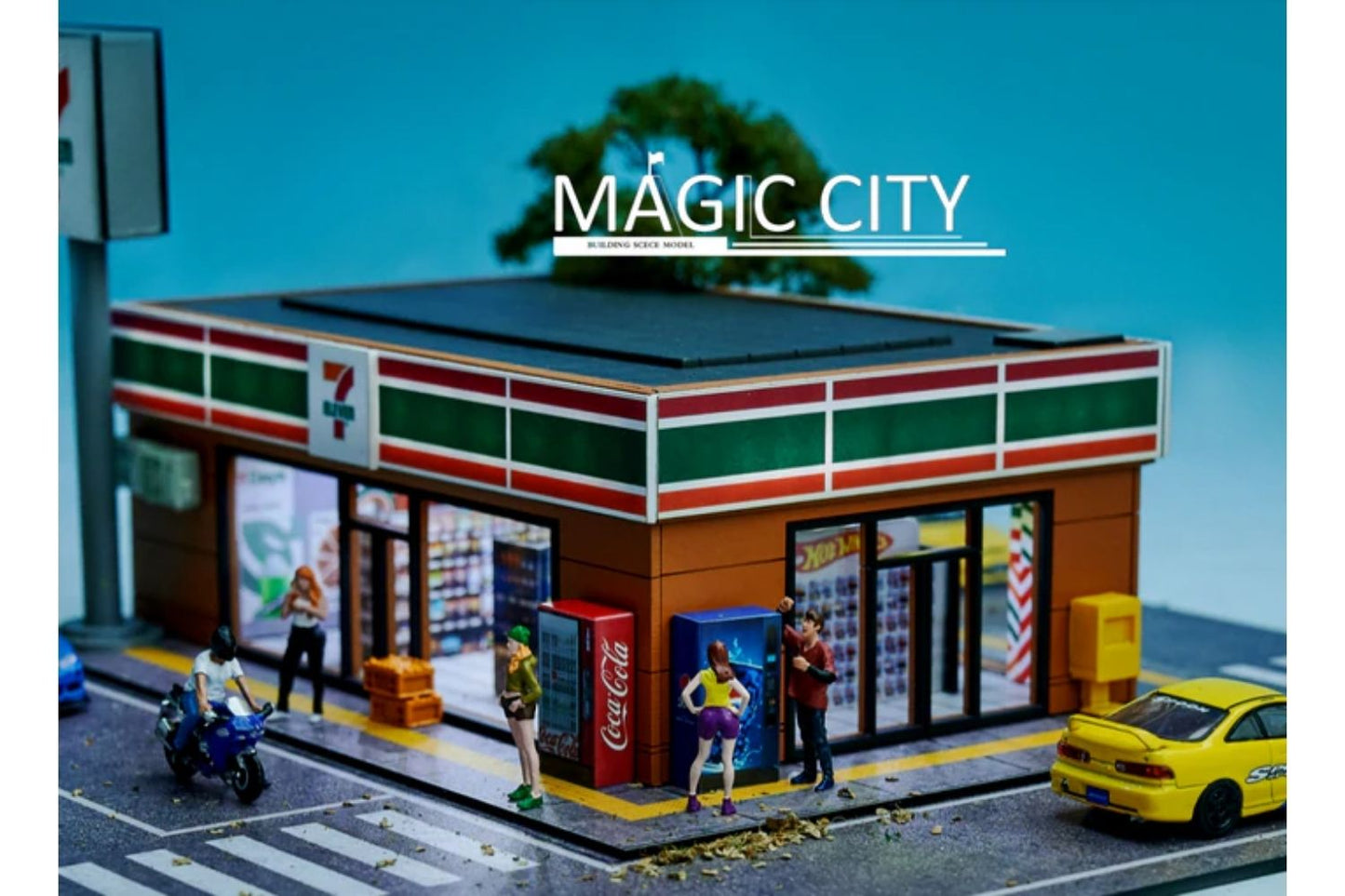 Magic City 1/64 Scale Japan 7-Eleven Store