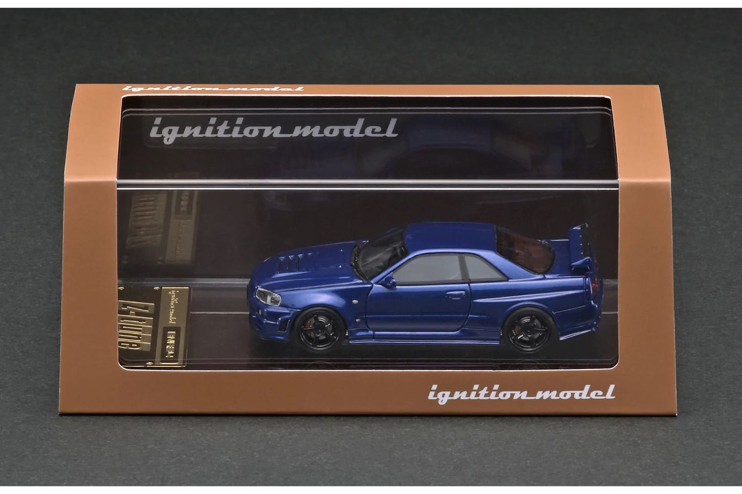 Ignition Model 1/64 Nismo Nissan Skyline GT-R (R34) Z-tune in Bayside Blue