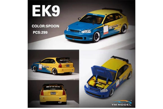 YM Model Honda Civic Type R EK9 Spoon Livery